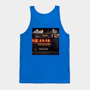 Cyberpunk Tokyo Ramen Food Truck Tank Top